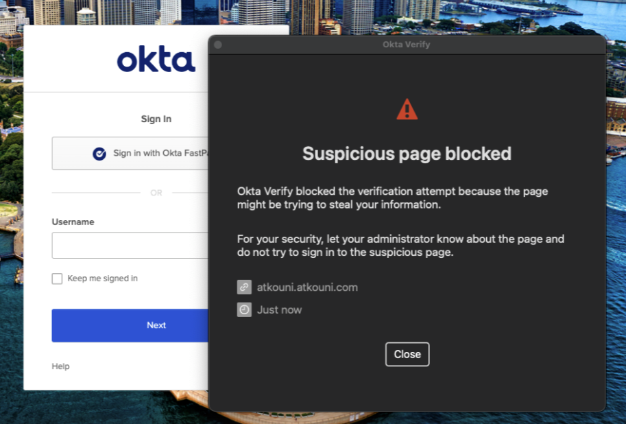Phishing Resistant Authenticators In Action Through Okta Fastpass Iamse